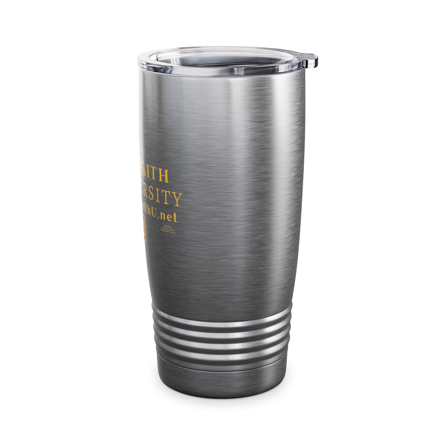 Interfaith University Ringneck Tumbler, 20oz (Black or Silver)