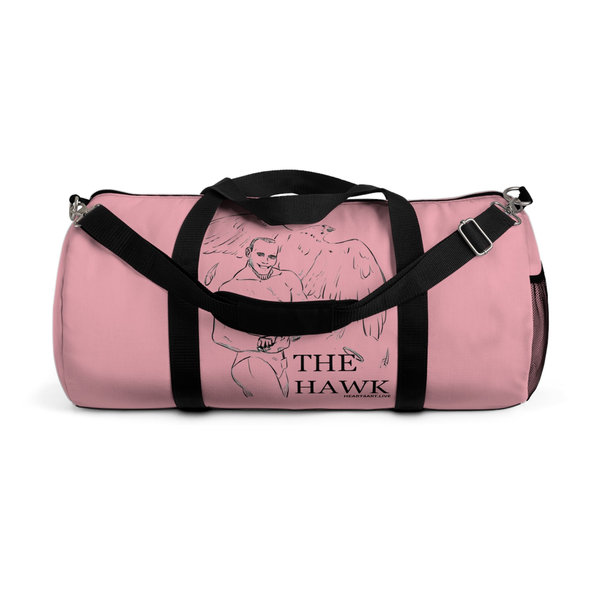 THE HAWK Duffel Bag (Light Pink)