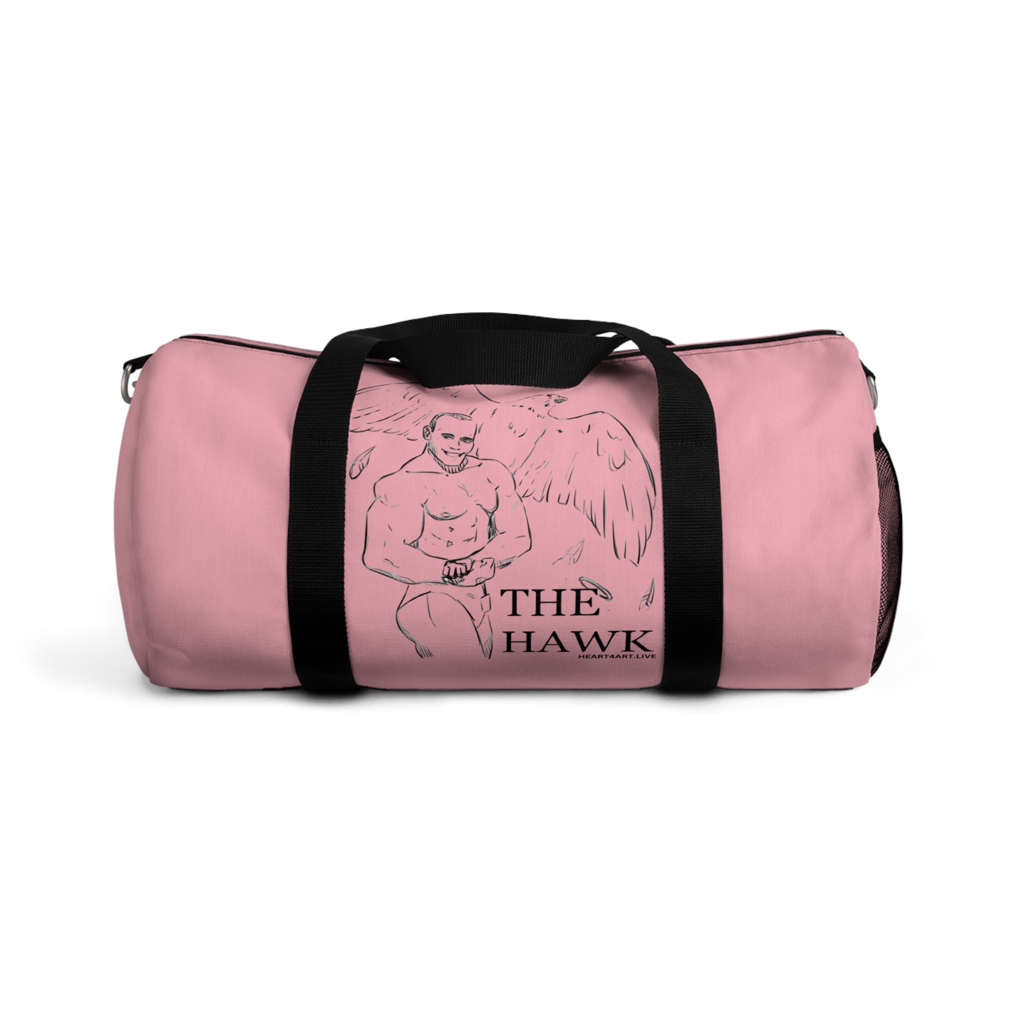 THE HAWK Duffel Bag (Light Pink)