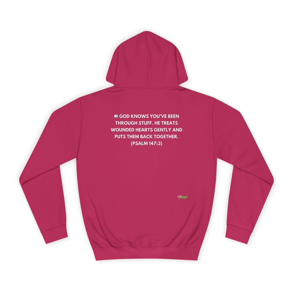 HANDLE WITH CARE Unisex College Hoodie
