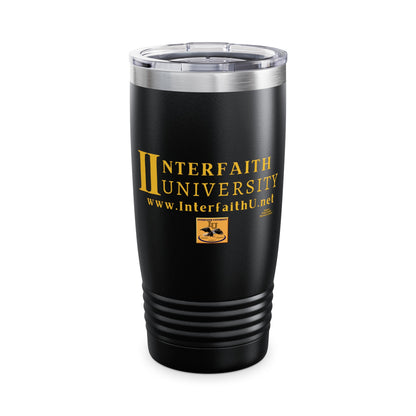 Interfaith University Ringneck Tumbler, 20oz (Black or Silver)