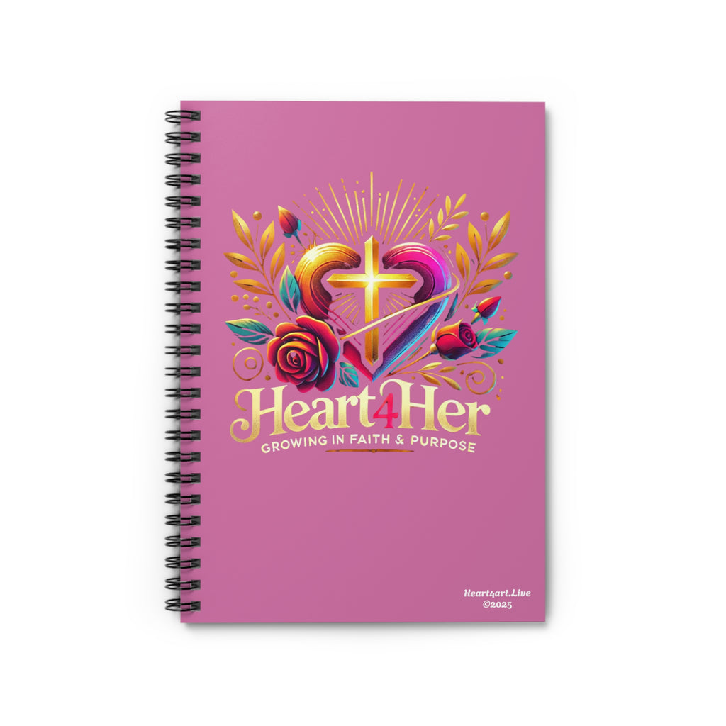 Heart4Her Spiral Notebook - Ruled Line