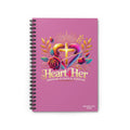 Heart4Her Spiral Notebook - Ruled Line
