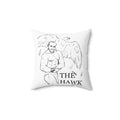 THE HAWK Spun Polyester Square Pillow