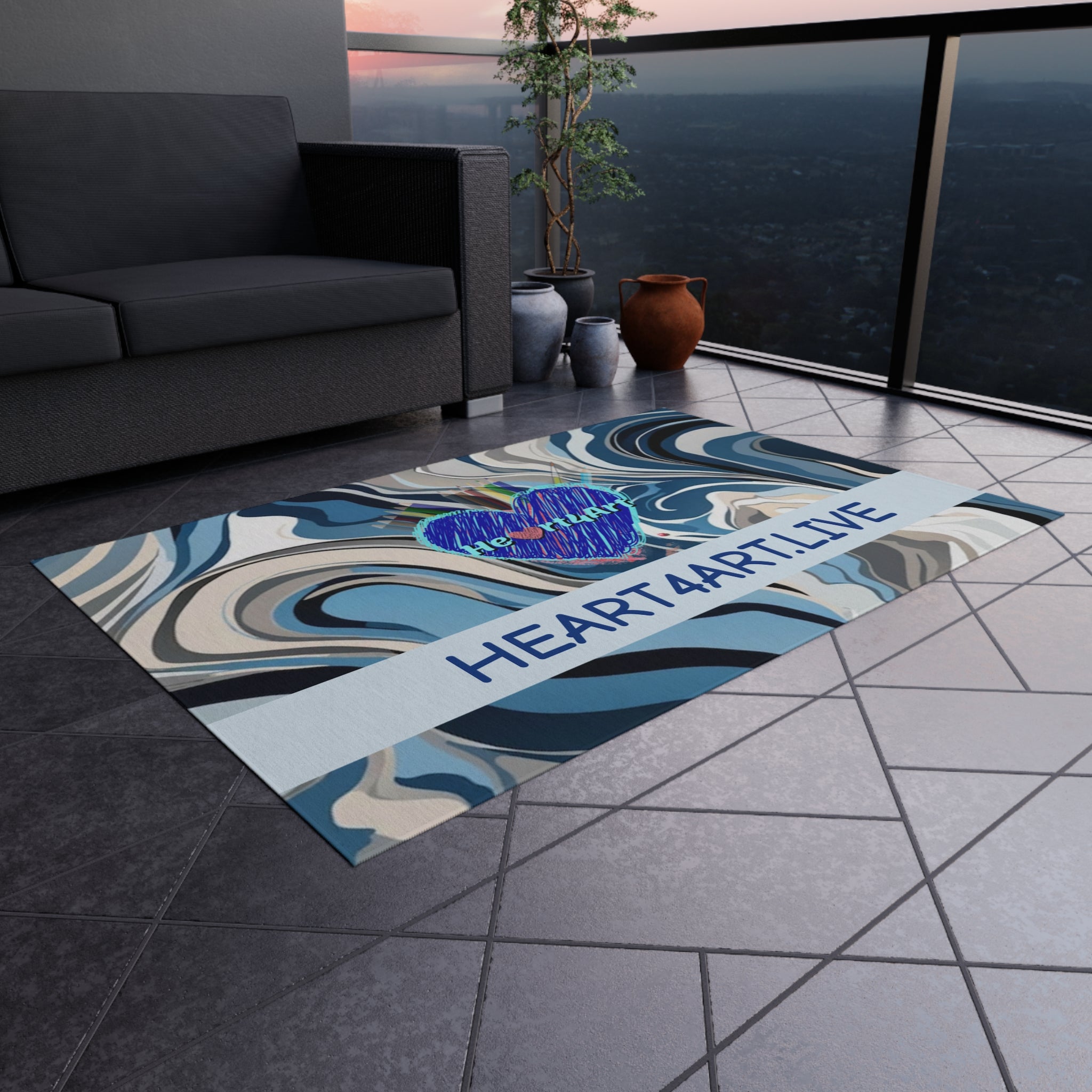 HEART4ART Outdoor Rug