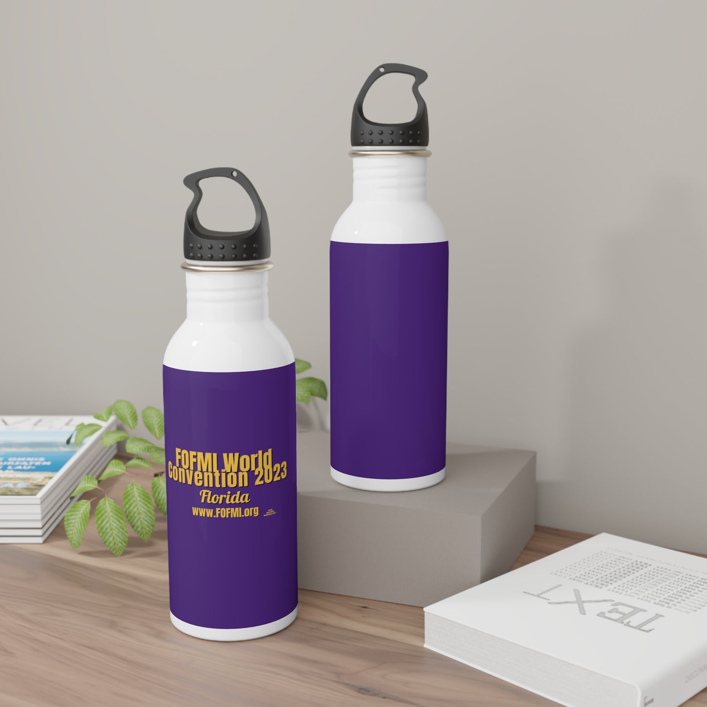 FOFMI WORLD CONVENTION 2023 Stainless Steel Water Bottle