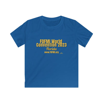 FOFMI WORLD CONVENTION 2023 Kids Softstyle Tee