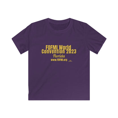 FOFMI WORLD CONVENTION 2023 Kids Softstyle Tee