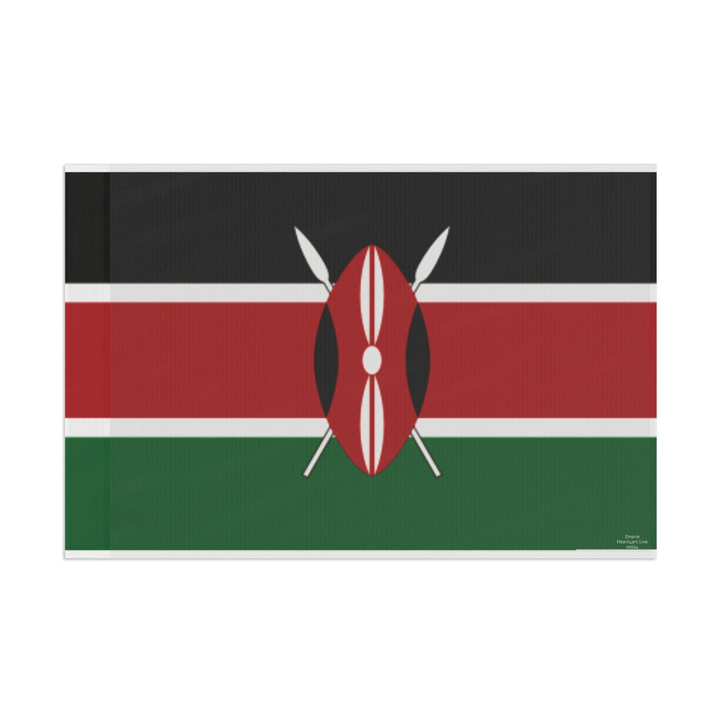 Kenyan Flag (36" x 24")