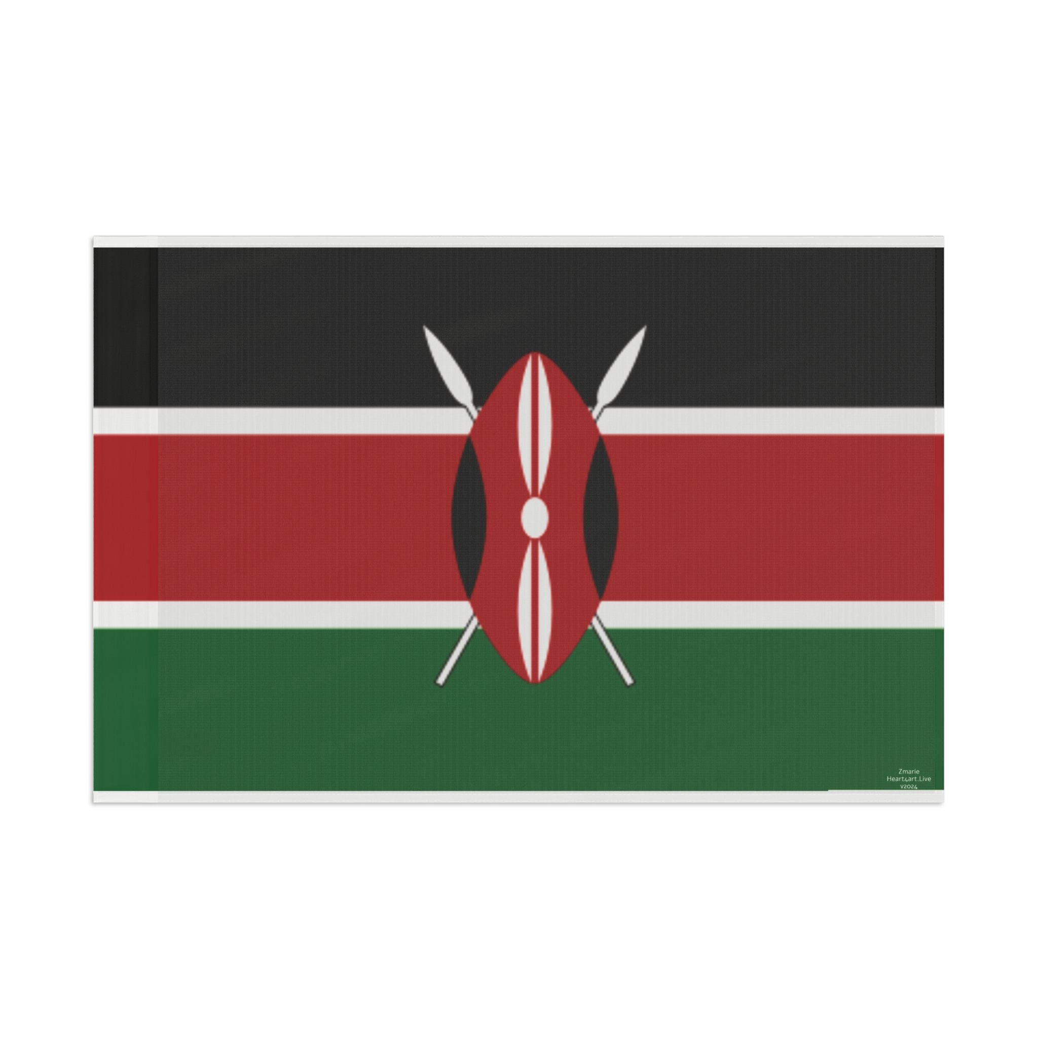 Kenyan Flag (36" x 24")