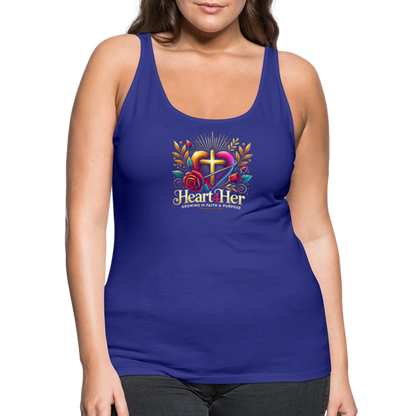Heart4Her Women’s Premium Tank Top - royal blue