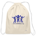 IAMBK Cotton Drawstring Bag - natural