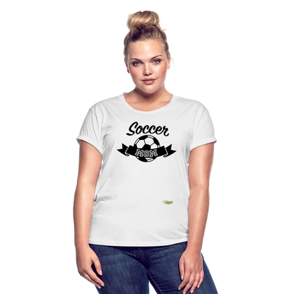 Soccer Mom Women's Relaxed Fit T-Shirt - white