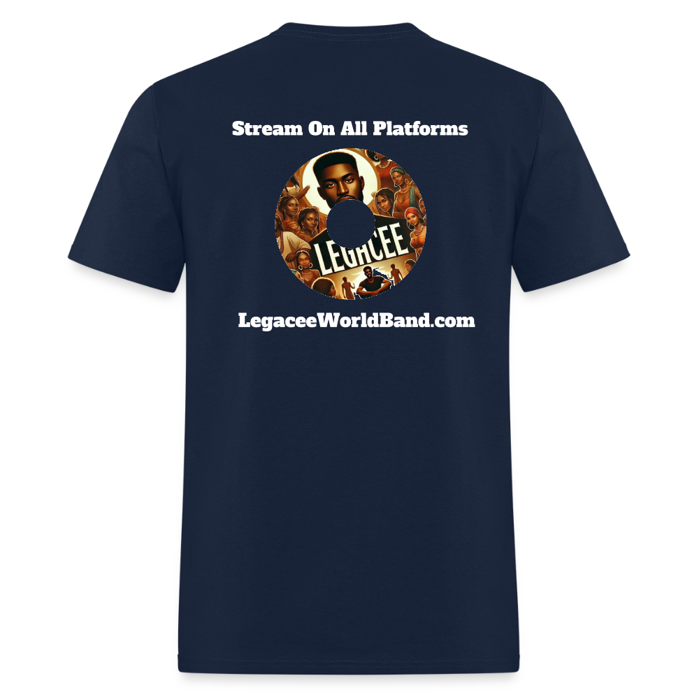 Legacee Unisex Classic T-Shirt - navy