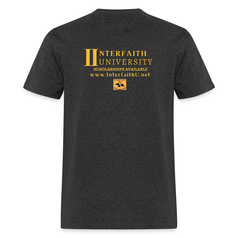 Interfaith University Customizable Unisex Classic T-Shirt - heather black