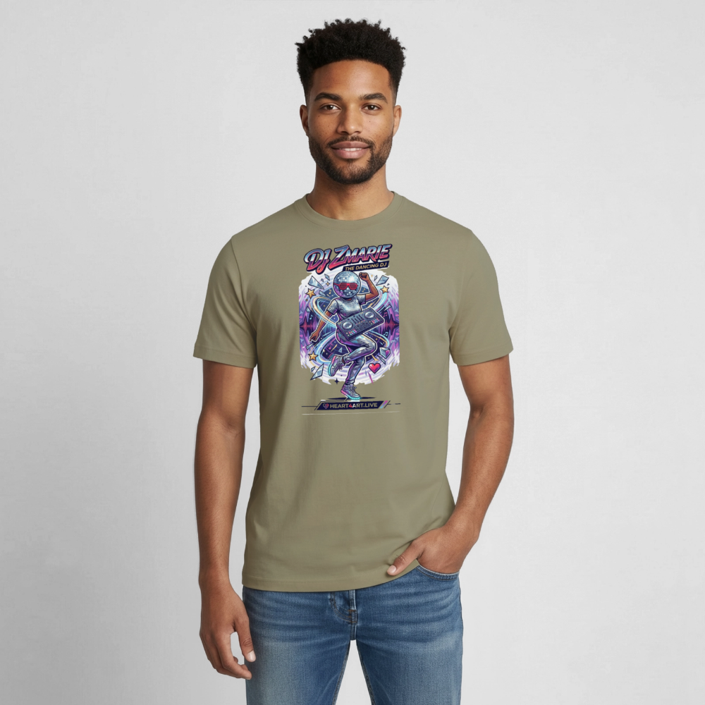 DJ ZMARIE "THE DANCING DJ" TM Gildan Ultra Cotton Adult T-Shirt - prairie dust