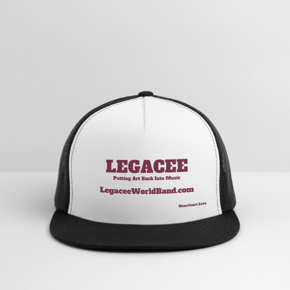 LEGACEE Trucker Hat - white/black