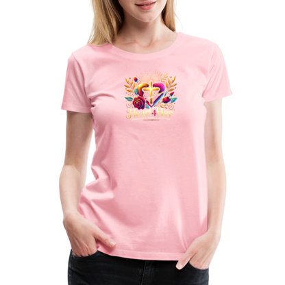 Heart4Her Women’s Premium T-Shirt - pink