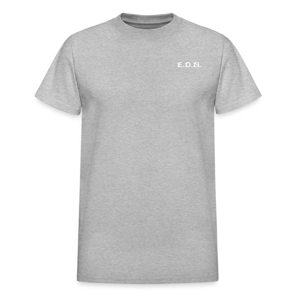 ADAM AND EVE (GENESIS CHAPTERS 1-3 COMIC STYLE ildan Ultra Cotton Adult T-Shirt - heather gray