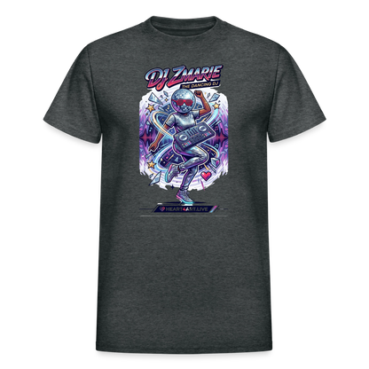 DJ ZMARIE "THE DANCING DJ" TM Gildan Ultra Cotton Adult T-Shirt - deep heather