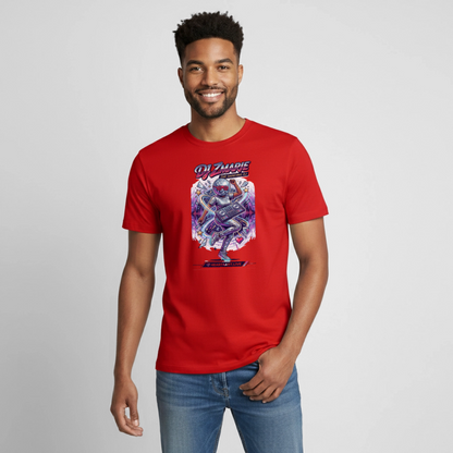 DJ ZMARIE "THE DANCING DJ" TM Gildan Ultra Cotton Adult T-Shirt - red