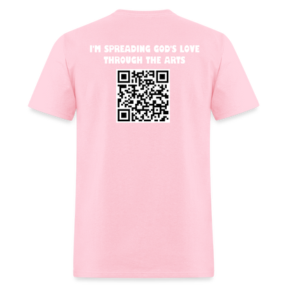 KINGDOM CREATIVE SPREAD LOVE Unisex Classic T-Shirt - pink