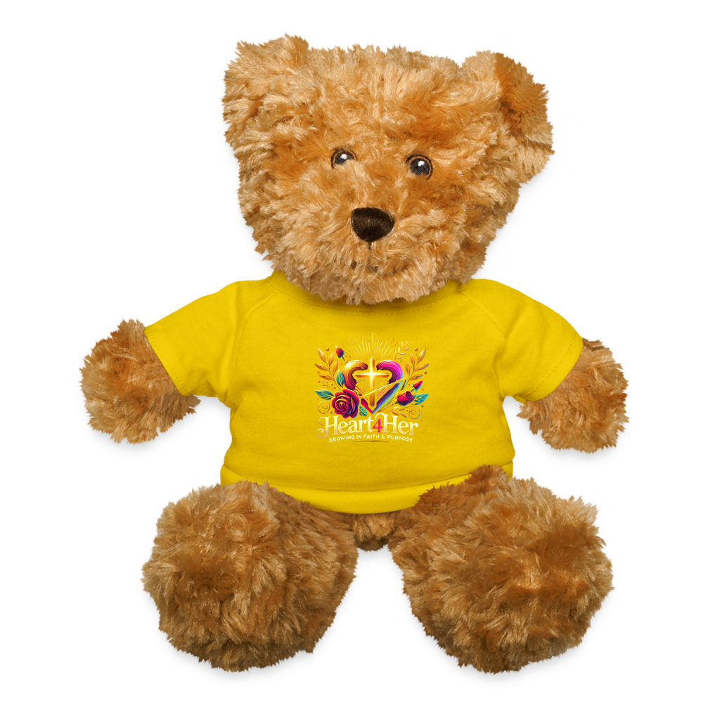 Heart4Her Teddy Bear - yellow