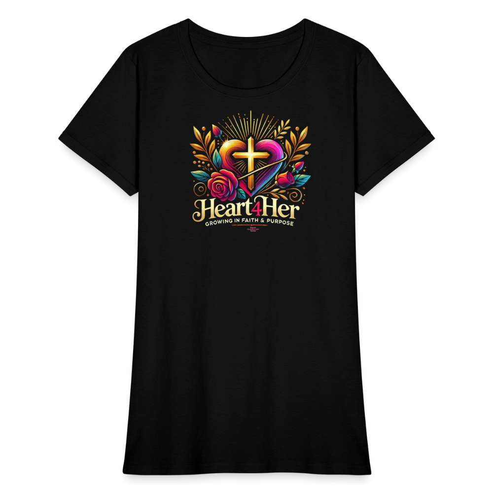 Heart4Her Women's T-Shirt - black
