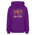 Heart4Her Women's Hoodie - purple