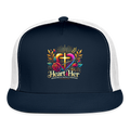 Heart4Her Trucker Hat - navy/white