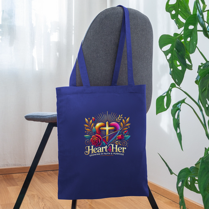Heart4Her Tote Bag - royal blue