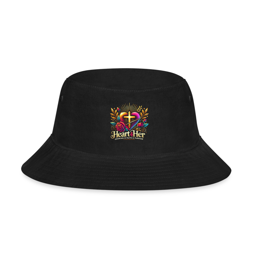 Heart4Her Bucket Hat - black