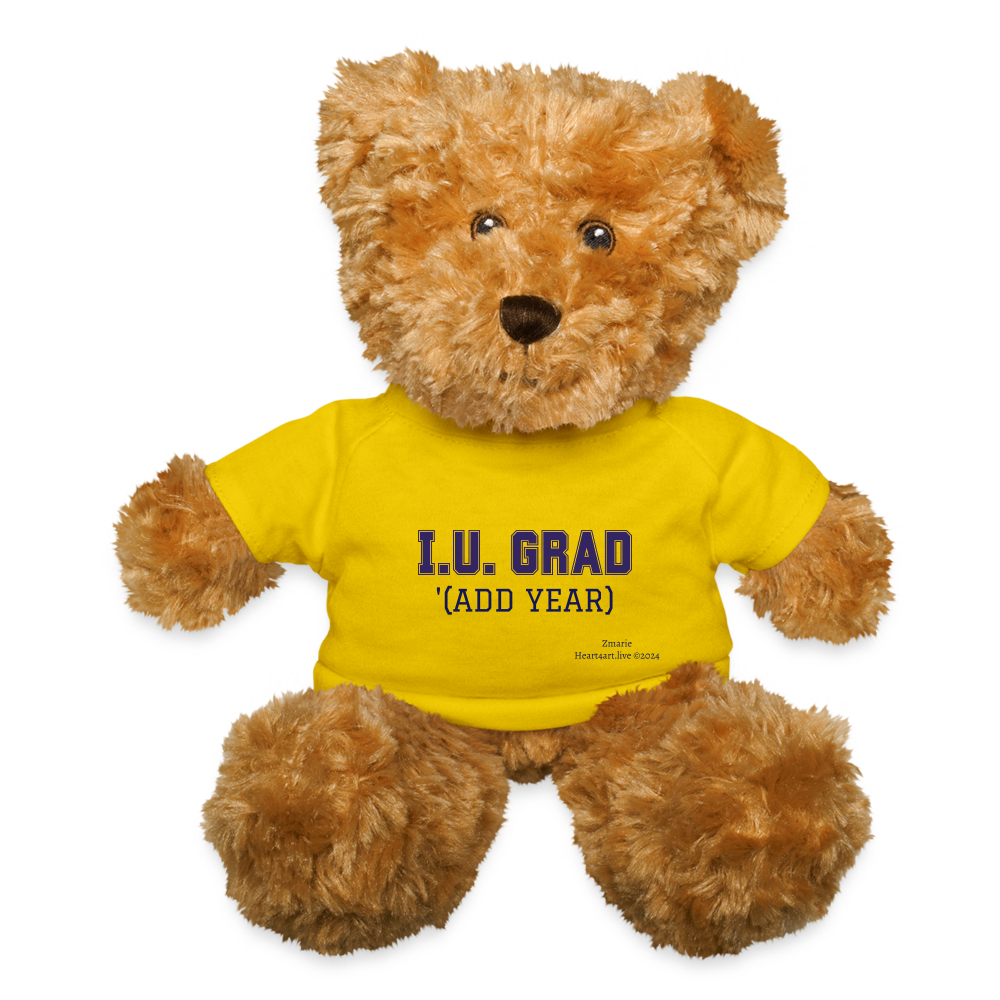 Interfaith University Customizable Teddy Bear - yellow