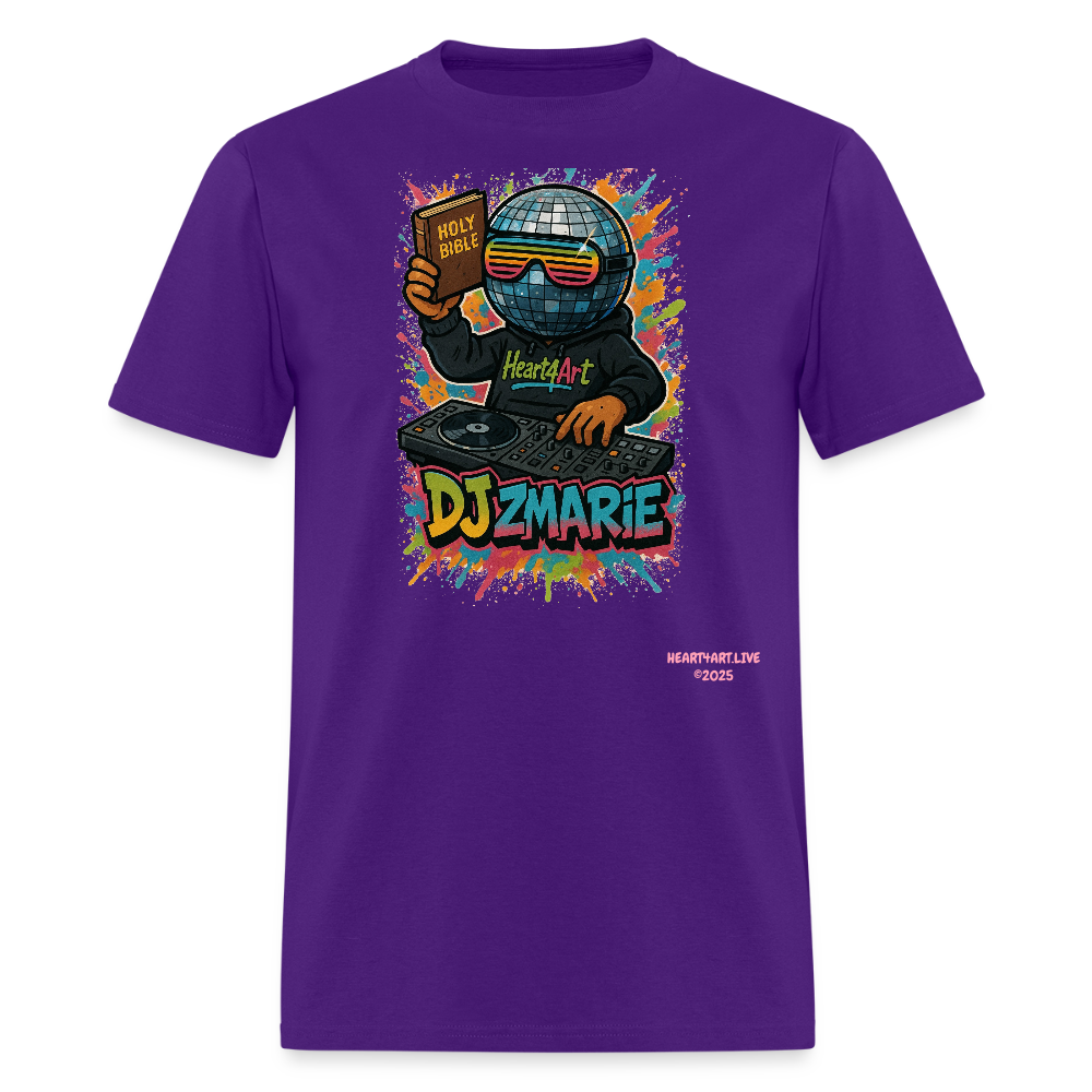 DJ ZMARIE Unisex Classic T-Shirt - purple
