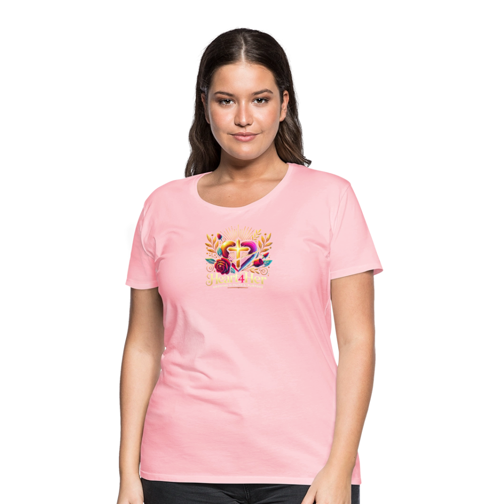 Heart4Her Women’s Premium T-Shirt - pink