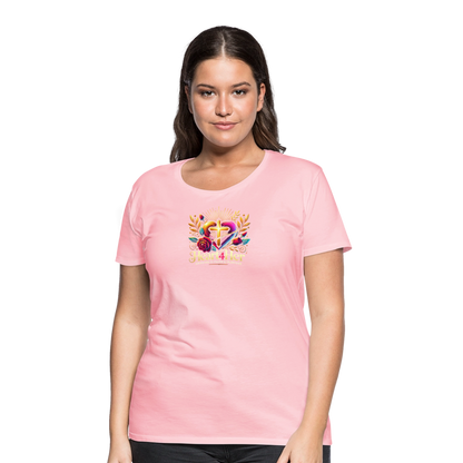 Heart4Her Women’s Premium T-Shirt - pink