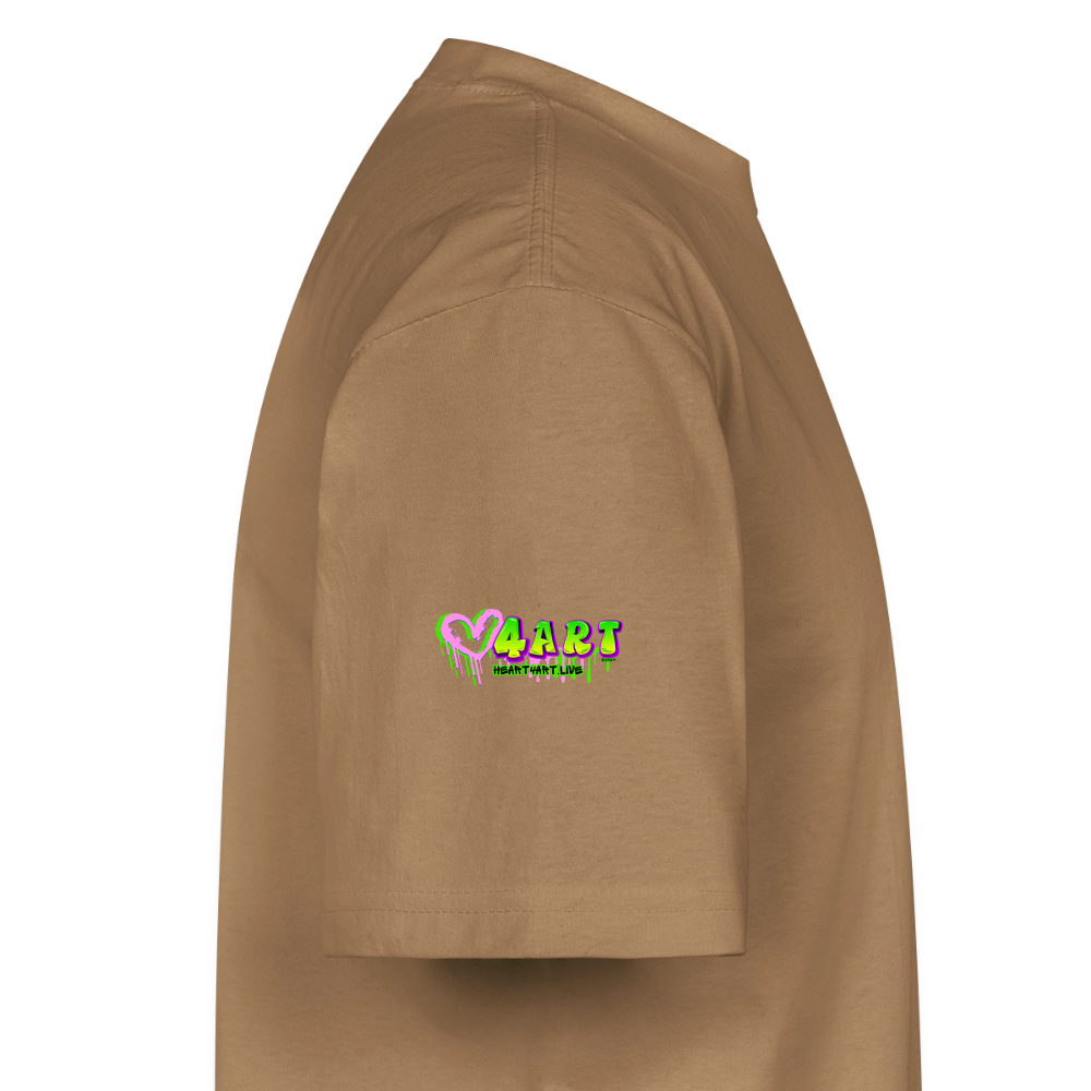 SPREAD LIFE Unisex Oversized Heavyweight T-Shirt - khaki