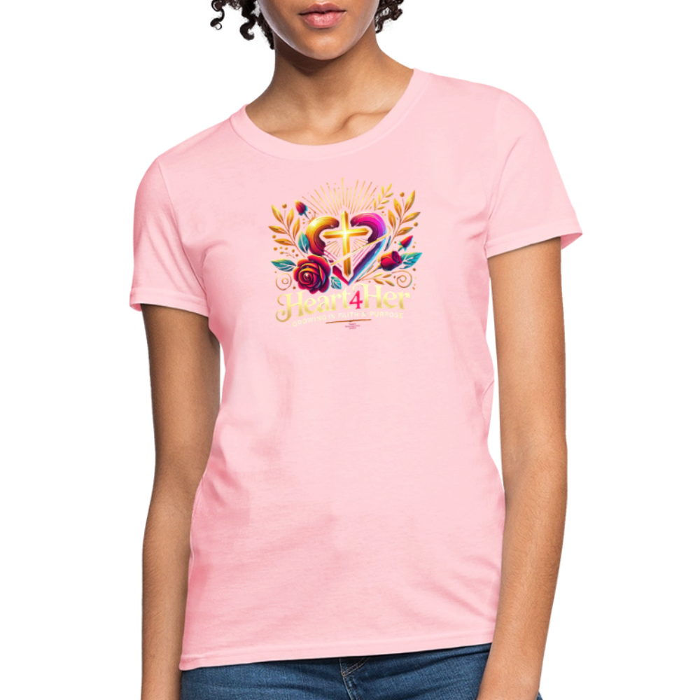Heart4Her Women's T-Shirt - pink