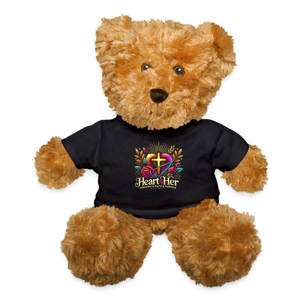 Heart4Her Teddy Bear - black