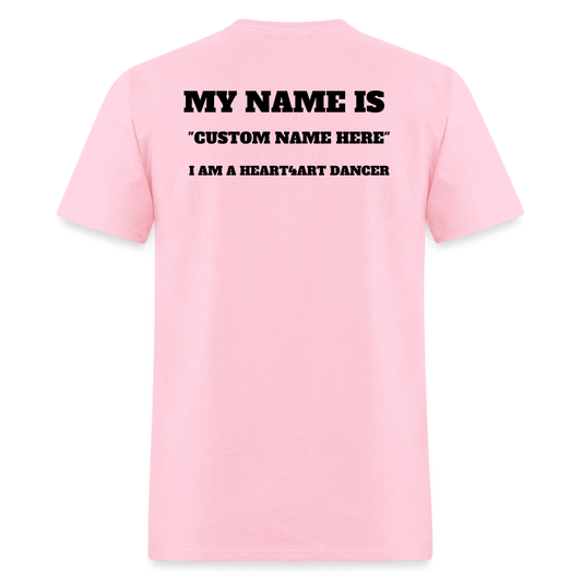 HEAR4ART DANCE ACADEMY CUSTOM DANCER T-Shirt | GILDAN 5000 - pink