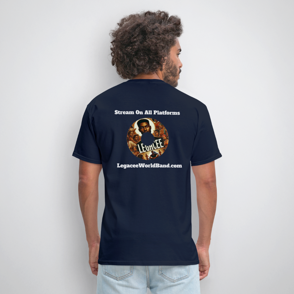 Legacee Unisex Classic T-Shirt - navy