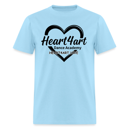HEAR4ART DANCE ACADEMY CUSTOM DANCER T-Shirt | GILDAN 5000 - powder blue
