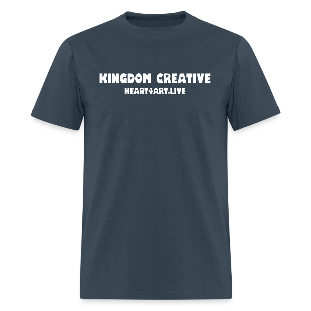 KINGDOM CREATIVE SPREAD LOVE Unisex Classic T-Shirt -  blue dusk