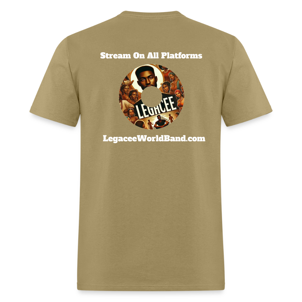 Legacee Unisex Classic T-Shirt - khaki