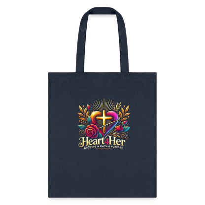 Heart4Her Tote Bag - navy