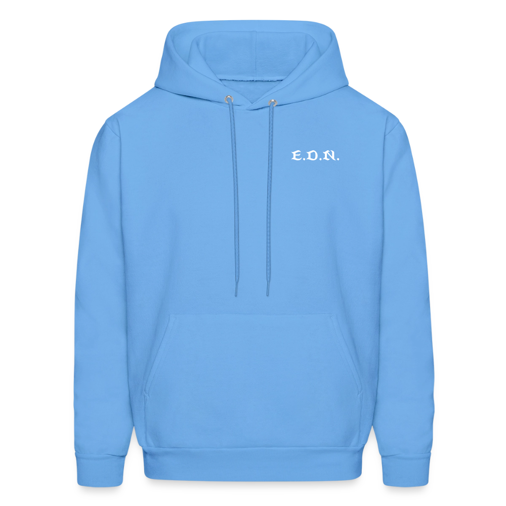 WORD TO THE STREET BIBLE ANIME Men's Hoodie - carolina blue