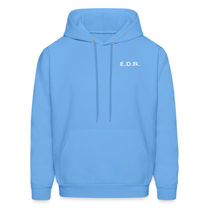WORD TO THE STREET BIBLE ANIME Men's Hoodie - carolina blue