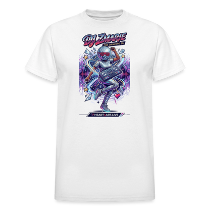 DJ ZMARIE "THE DANCING DJ" TM Gildan Ultra Cotton Adult T-Shirt - white