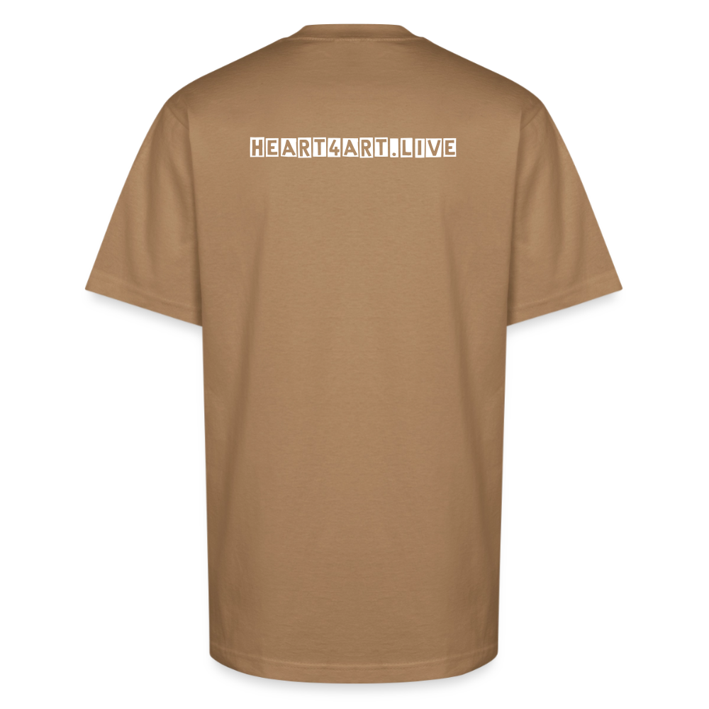 DJ ZMARIE "THE DANCING DJ" Unisex Oversized Heavyweight T-Shirt - khaki