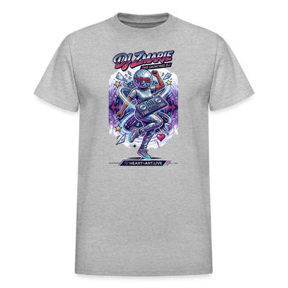 DJ ZMARIE "THE DANCING DJ" TM Gildan Ultra Cotton Adult T-Shirt - heather gray